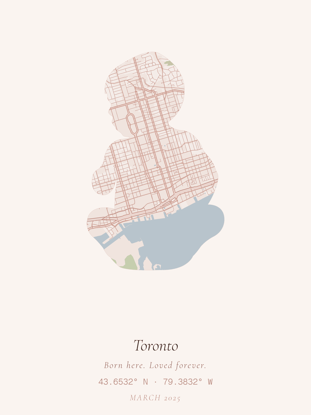Toronto — Born here. Loved forever.